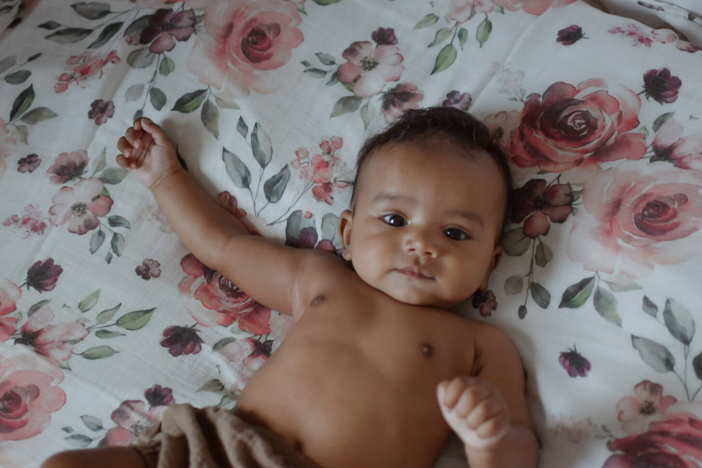 BABY MUSSELINTUCH ROSES - Mini Indians