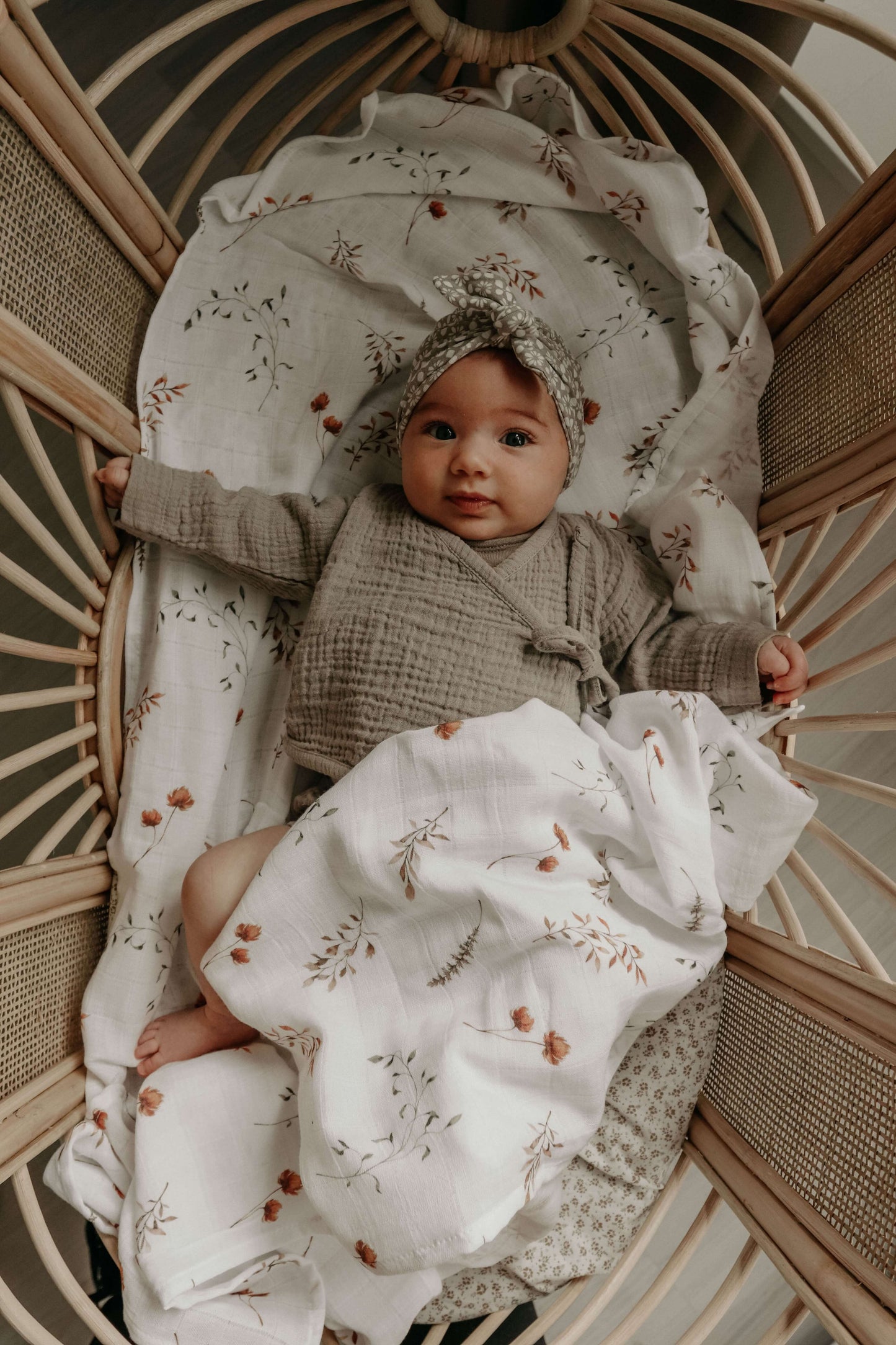 BABY MUSLIN SWADDLE BREEZE (120x120cm)