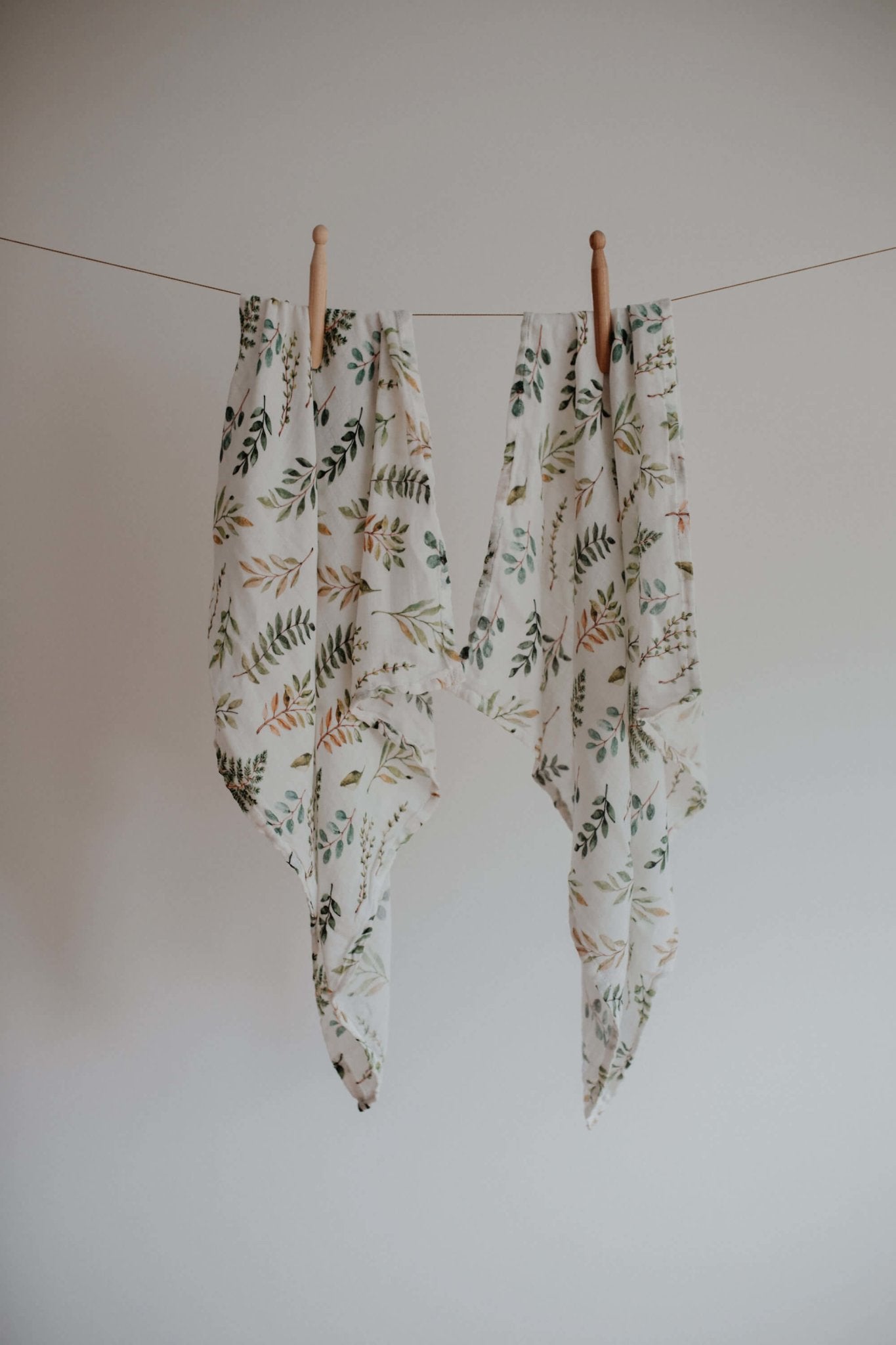 SPUCKTÜCHER 2ER SET LEAVES - Mini Indians